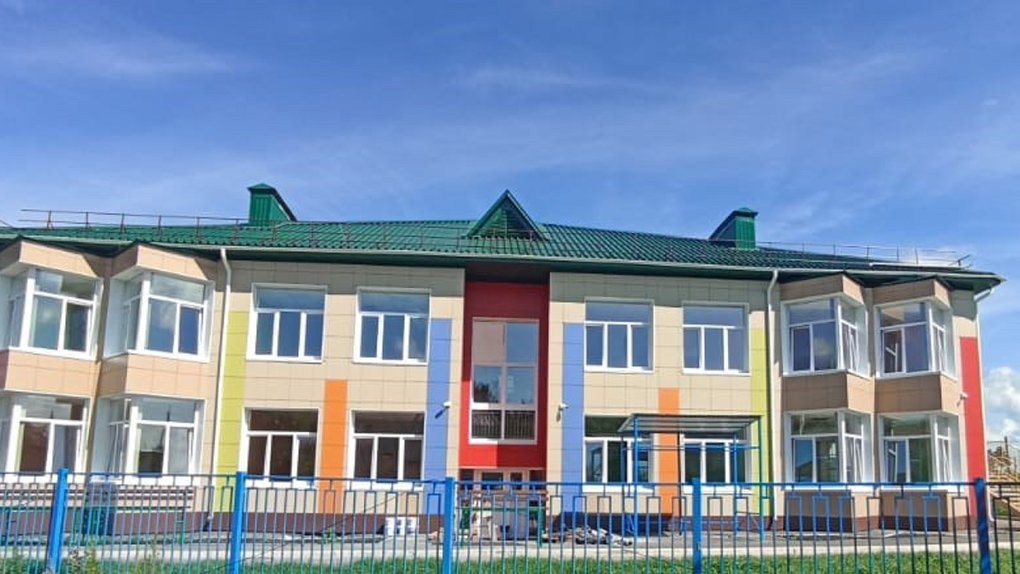 В Омской области готовы сдать детский садик с тёплым полом в эксплуатацию