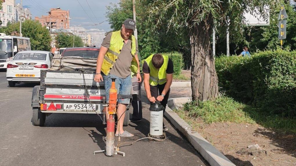 Улицу Маяковского частично переасфальтируют