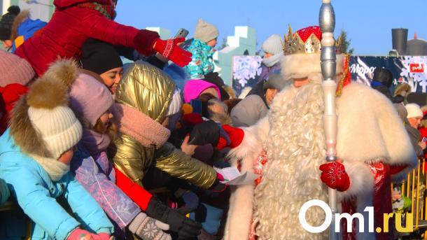 На поезд Деда Мороза в Омске продают дополнительные билеты