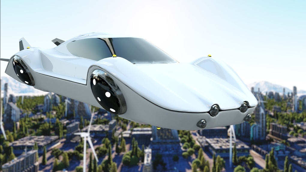 Летающий автомобиль AEROMOBIL