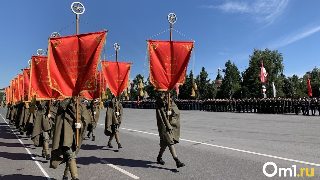 В Омске на 9 мая пройдёт торжественное построение войск и парад техники