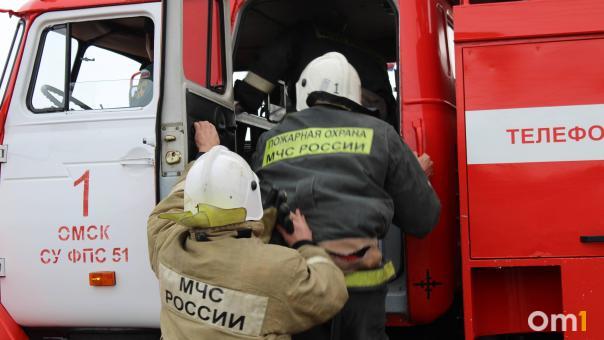 В Омской области загорелся женский монастырь