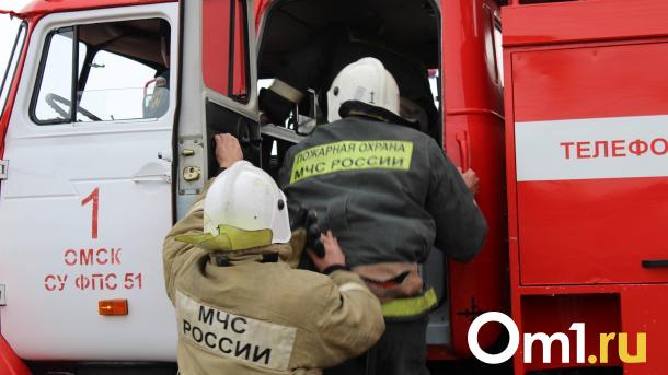 В Омской области загорелся женский монастырь