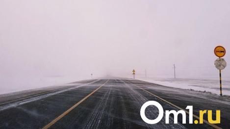 В Омске продлили ограничение на движение по федеральным трассам