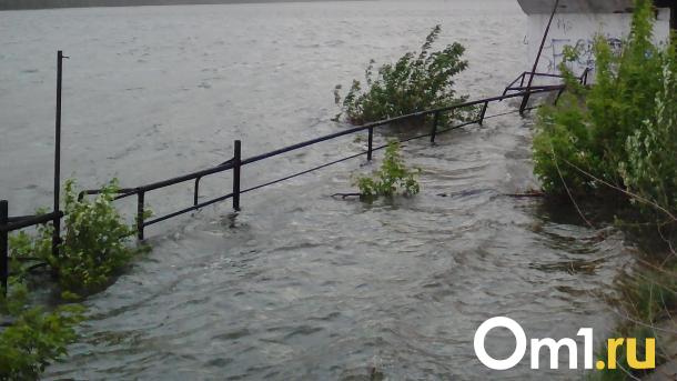 Посёлок в Омской области затопит на сутки позже, чем планировалось