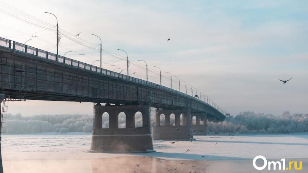 Ленинградский мост в Омске готов на 70 % — мэр Омска Шелест