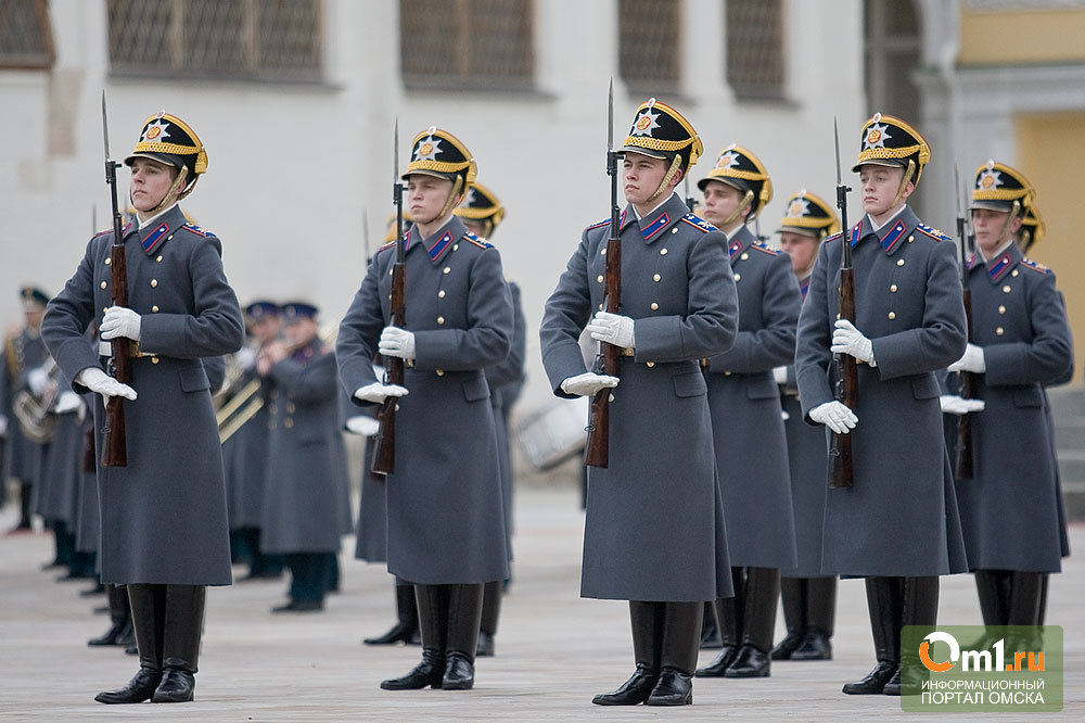 29 омских призывников отправятся служить в Президентский полк