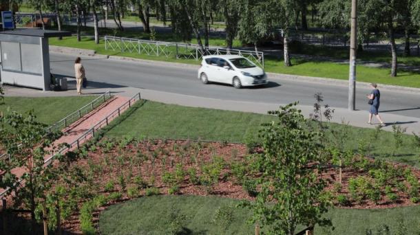 Новый сквер в Первомайском районе — новосибирцы думают над названием