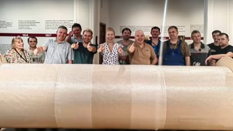 Картину Василия Сурикова весом 200 кг доставили в Новосибирск