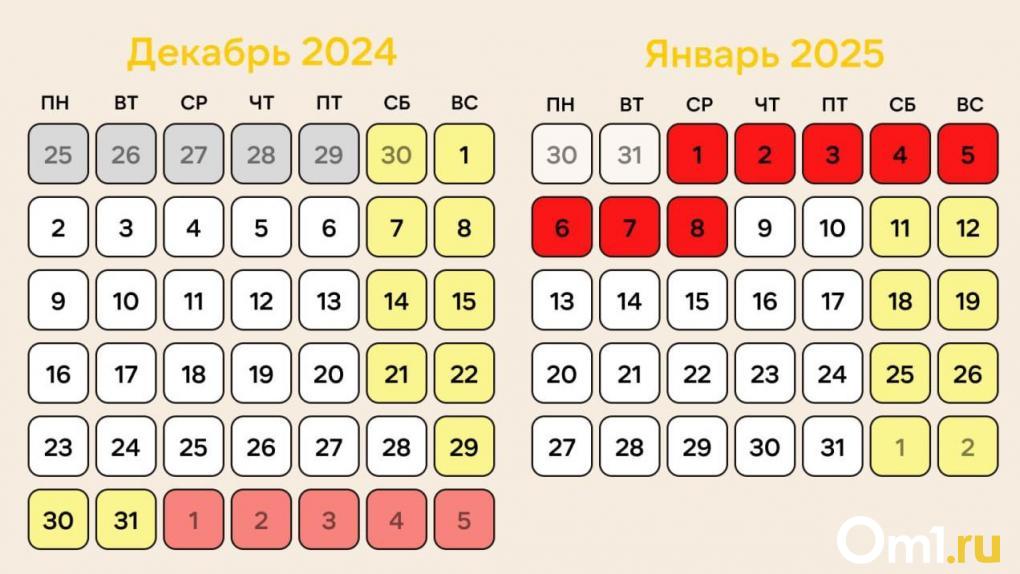 В России 31 декабря останется рабочим днём