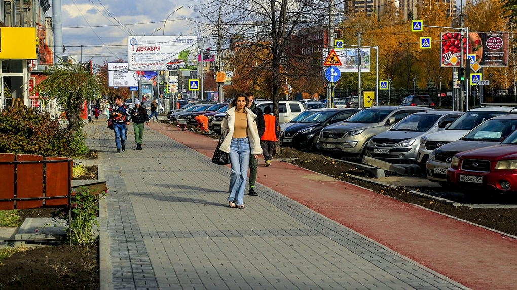 Отремонтированный проспект Карла Маркса в Новосибирске сдадут на следующей неделе