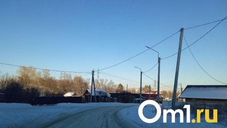 На севере Омской области в разгар морозов отключили газоснабжение