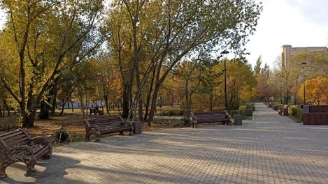 В Омске приступили ко второму этапу благоустройства сквера имени Панфилова