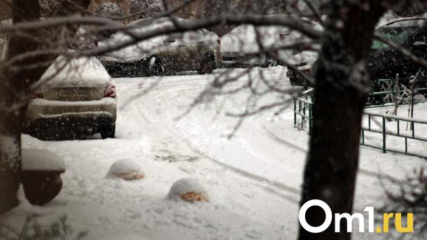В Омске спасли замерзавшую на улице женщину