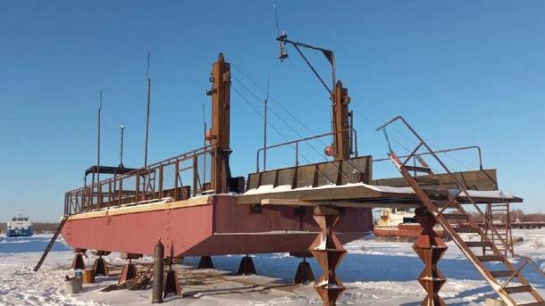 Паром за 22 миллиона рублей продаётся в Омске