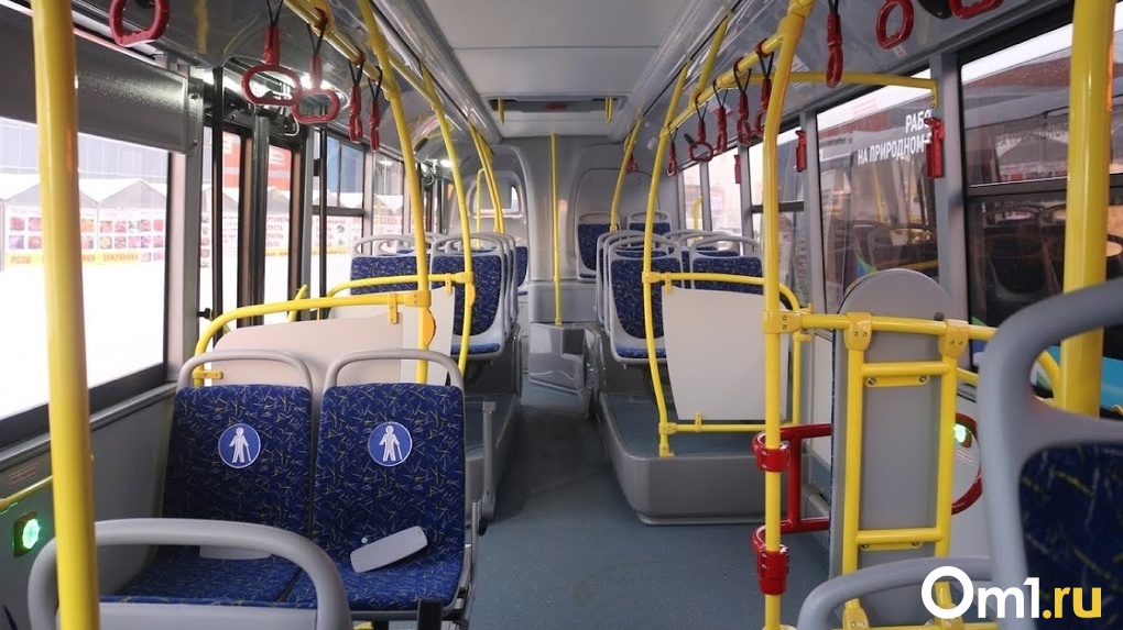 Каждый шестой автобус в Омске не выходит на маршрут из-за заболевших водителей