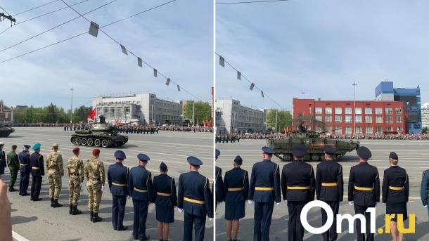 Т-34 и «Ярс»: военная техника впечатлила новосибирцев на параде Победы