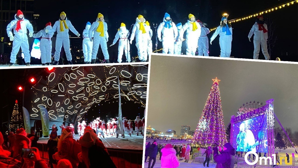 На Михайловской набережной Новосибирска торжественно открыли новый каток-рекордсмен