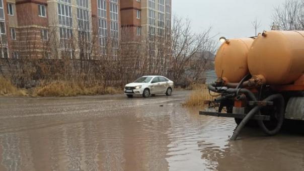 За день в Омске откачали более 500 кубометров воды