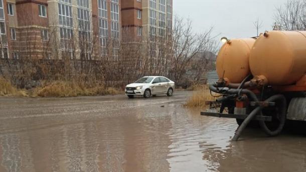 За день в Омске откачали более 500 кубометров воды