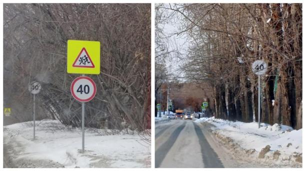 «Визуальный шум» — автоинструктор нашёл массу лишних дорожных знаков в Новосибирске