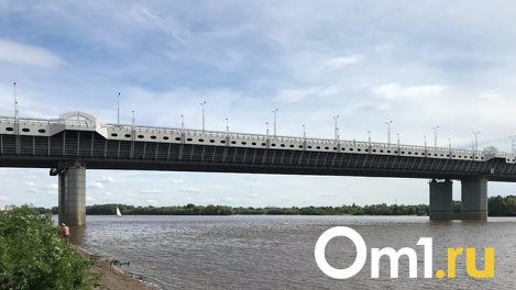 В Омске на метромосту двое водителей из-за дороги устроили драку