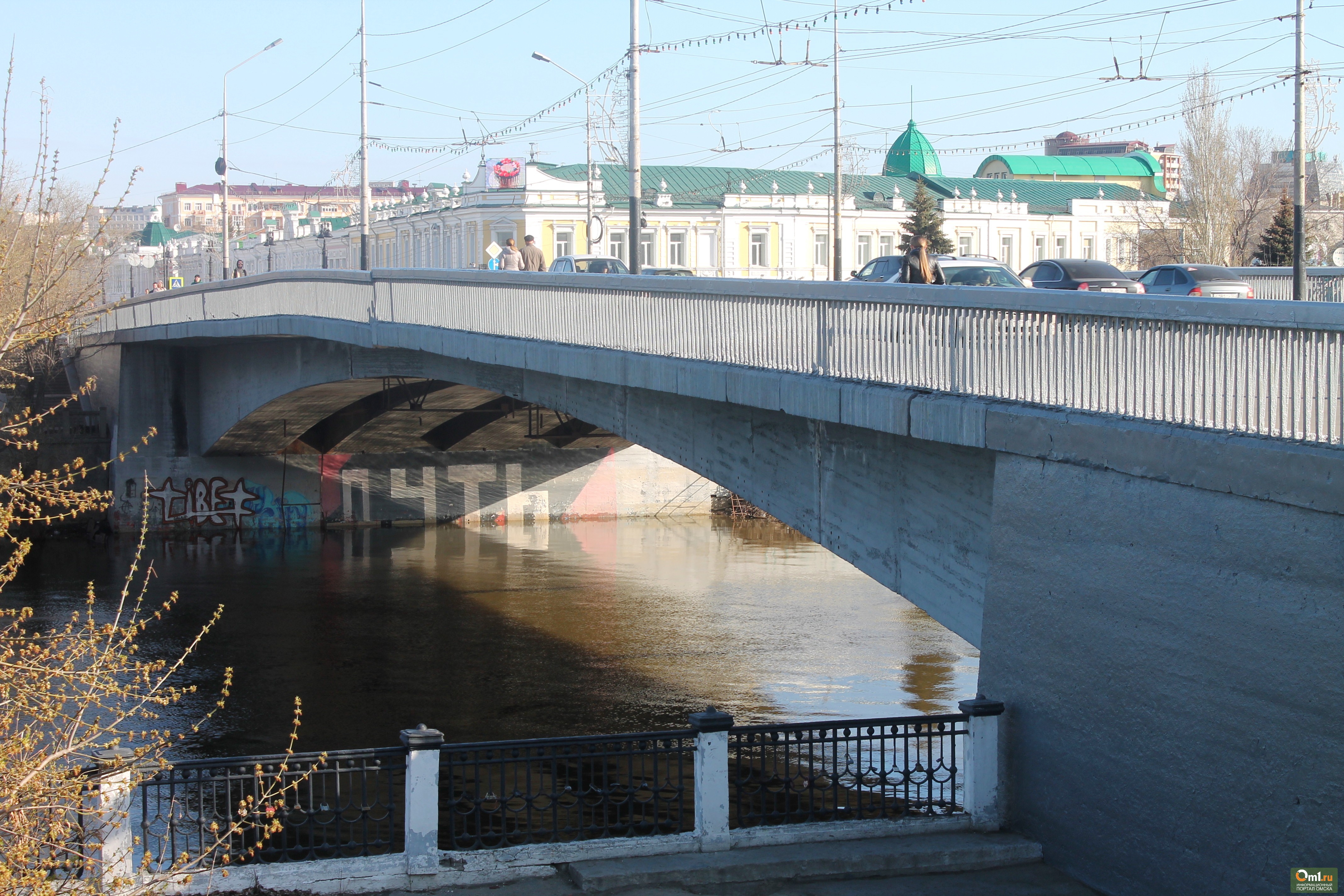 Юбилейный мост Омск