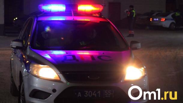Погоня омских полицейских за пьяным водителем без прав попала на видео