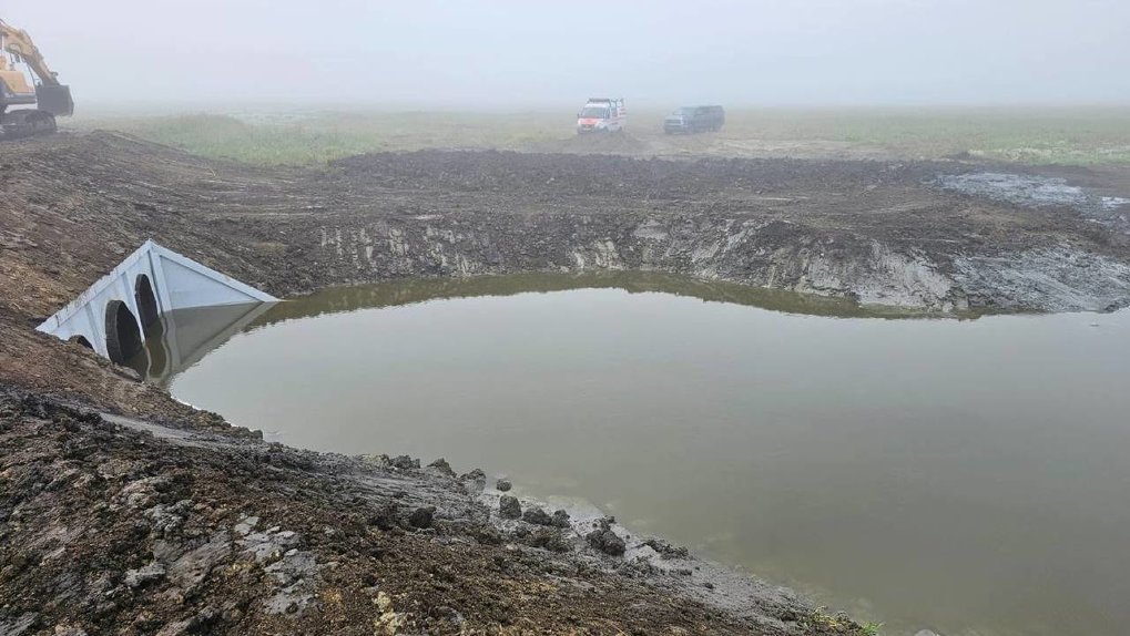 В Омской области запустилось движение воды в реке Оша