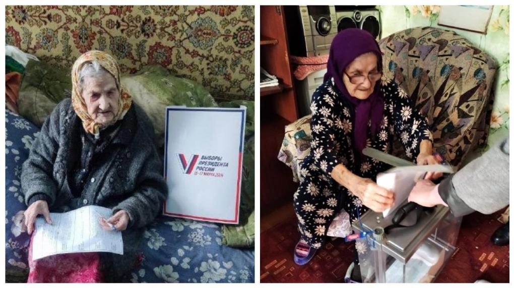 200 лет на двоих: две долгожительницы проголосовали на выборах под Новосибирском