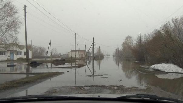 В Омской области топит деревню с 800 жителями