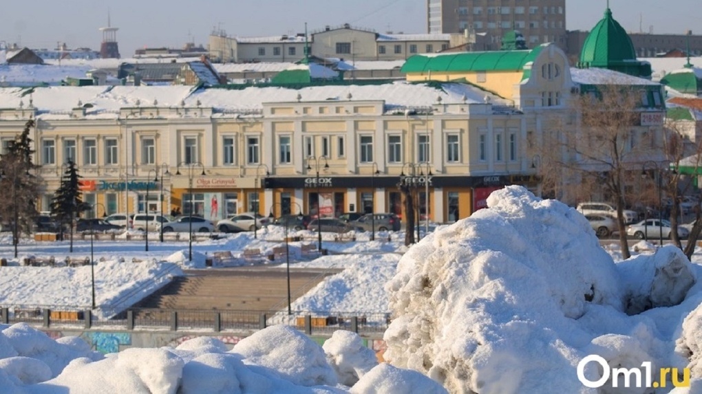 Снегопад в Омске побил рекорд по осадкам, державшийся 124 года