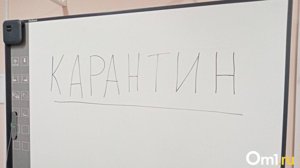 В омских школах и садиках детей отправляют на карантин