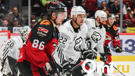 Омский «Авангард» уступил челябинскому «Трактору» в матче чемпионата КХЛ