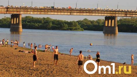Отдых на омских пляжах будет возможен только на берегу