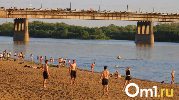 Отдых на омских пляжах будет возможен только на берегу