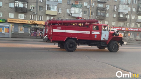 В Омской области начались пожары из-за сухой травы и мусора