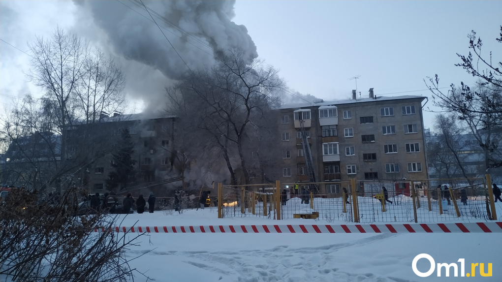 В Новосибирске из-за обрушения дома после взрыва газа возбуждено уголовное дело