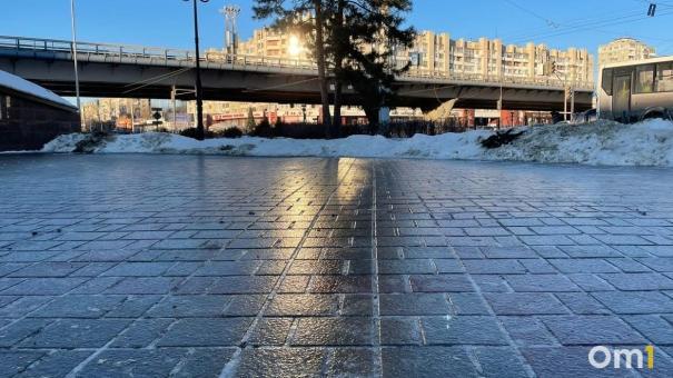 В МЧС предупредили омичей о сильном гололёде