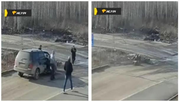 Две пассажирки выпали из иномарки на бешеной скорости в Новосибирске