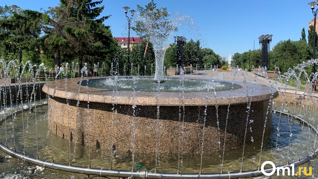 В Омске из-за коронавируса заработали только три фонтана — СМИ