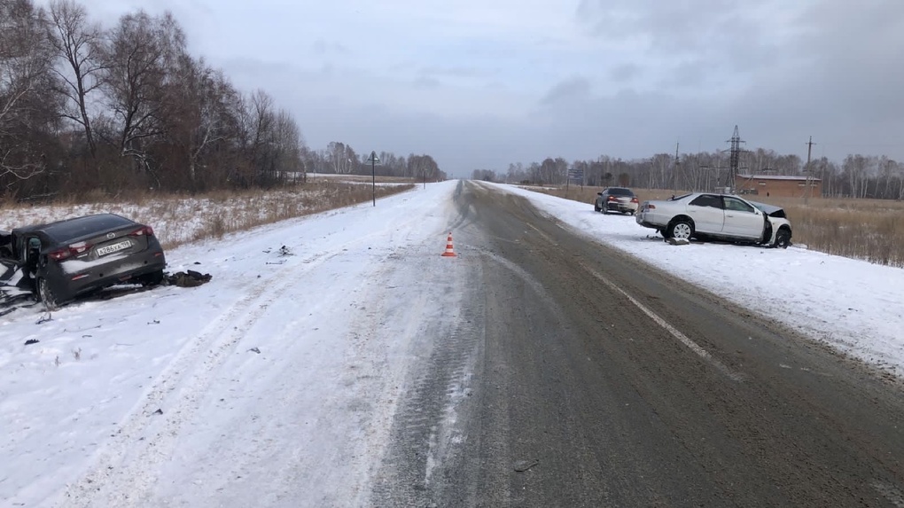 Два человека погибли в ДТП на трассе в Новосибирской области