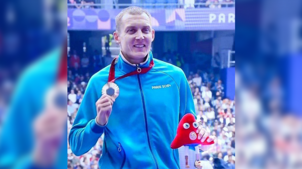 Новосибирец Антон Кулятин выиграл бронзу на Паралимпийских играх в Париже