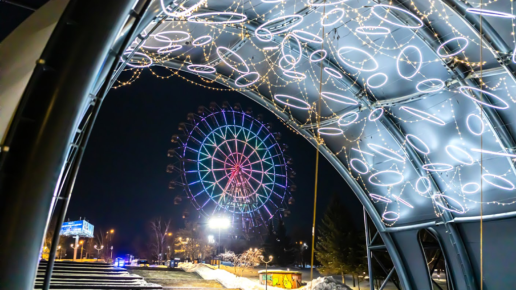 Ледовый городок на набережной Новосибирска откроется 30 декабря в честь юбилея города