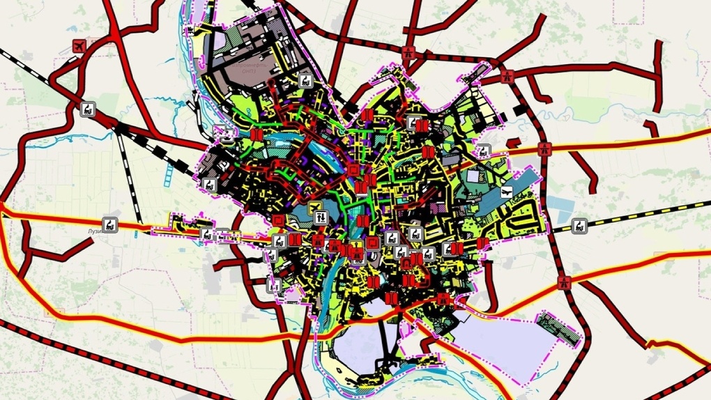 Генплан симферополя до 2025 года интерактивная карта