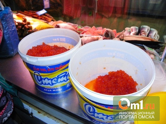 В Омской области перед Новым годом с поезда сняли 25 кг икры лосося