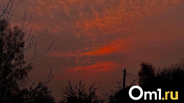 Омичи наблюдали полярное сияние