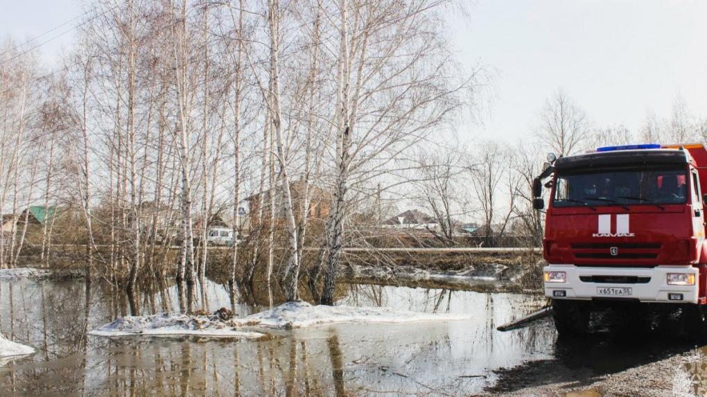 В Омской области оборудовали пункты временного размещения людей из-за угрозы паводка