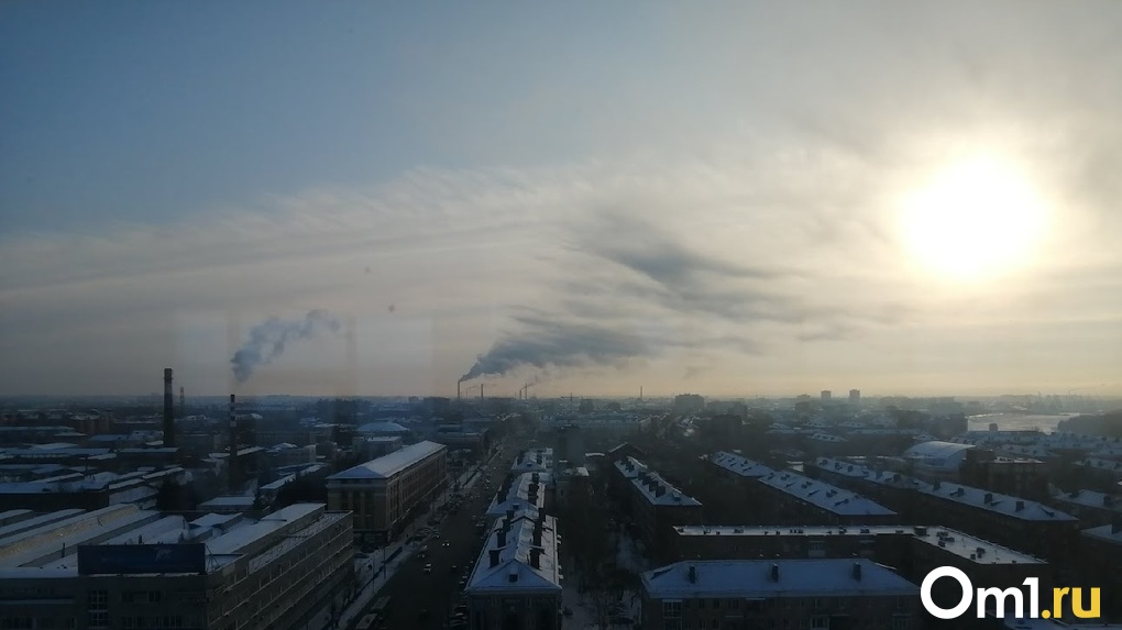 В Омске вновь объявлен режим «чёрного неба»