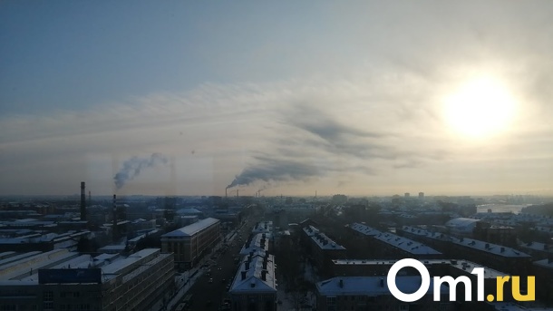 В Омске вновь объявлен режим «чёрного неба»